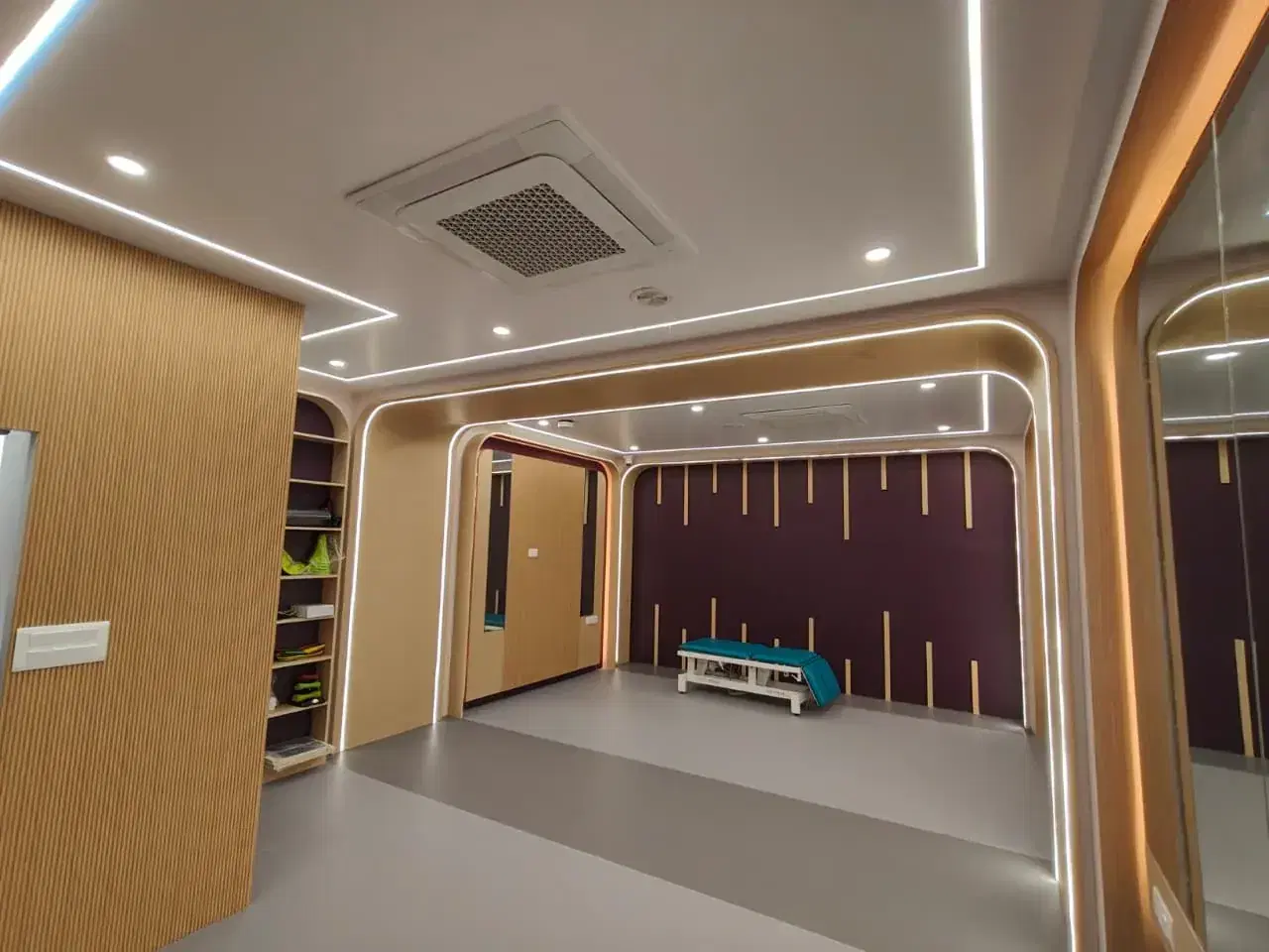 Private treatment room